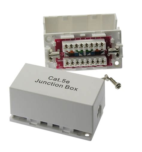 cat5e junction box punch down type for 4 wires|Cat.5E Junction Box, 110 Punch Down Type .